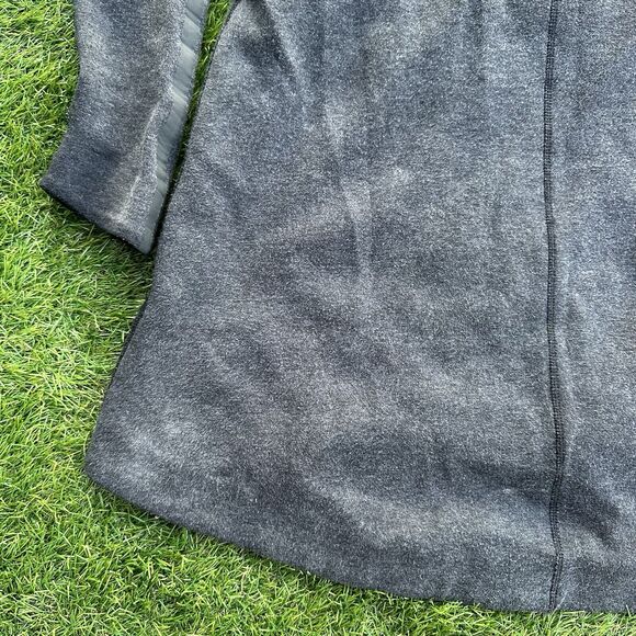 Nike Jacket Womens Small Gray Tech Fleece Aeroloft 800 Down Primaloft Parka - Picture 8 of 11